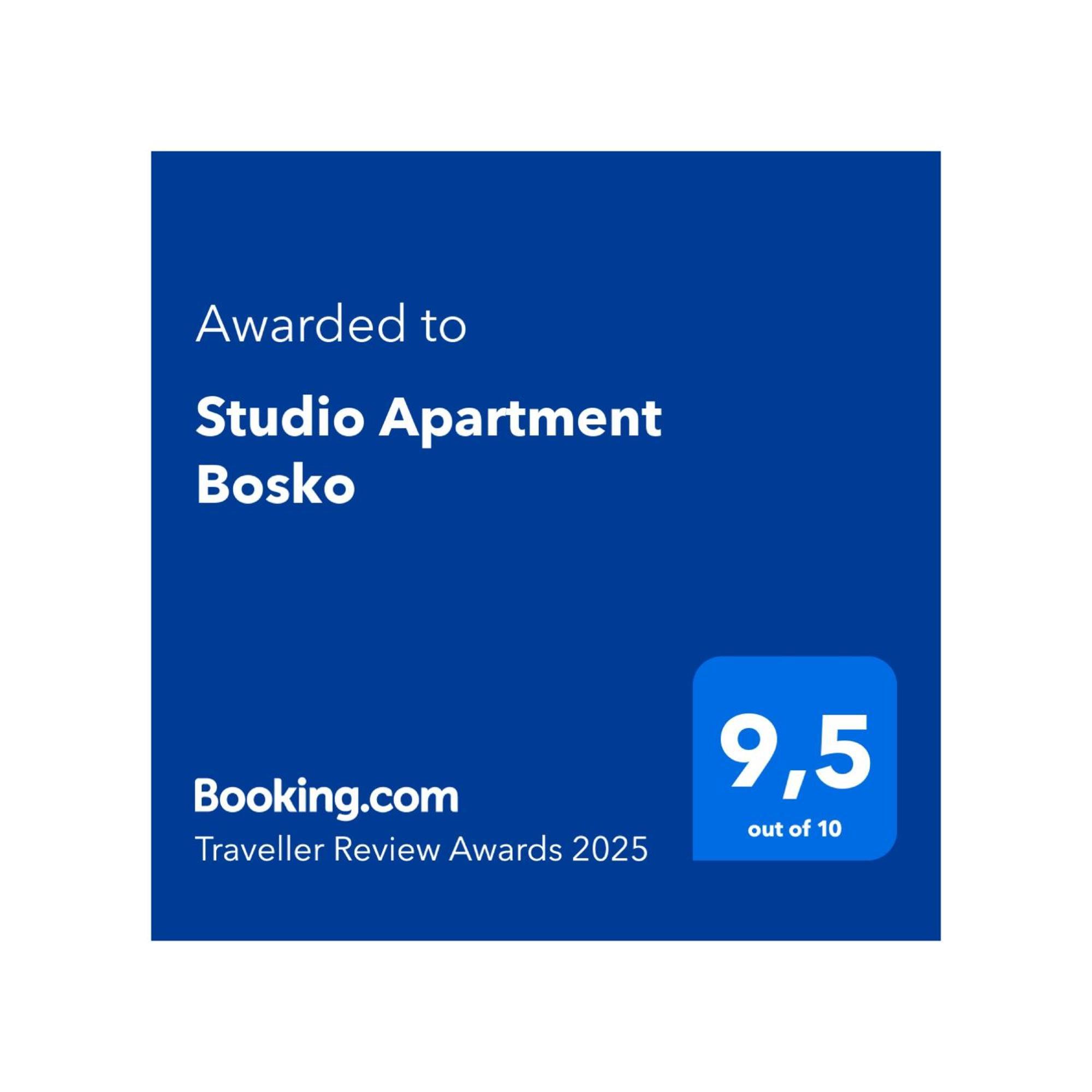 Studio Apartment Bosko Novaglia Esterno foto